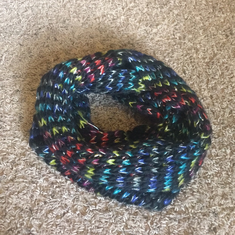 Rainbow Infinity Scarf